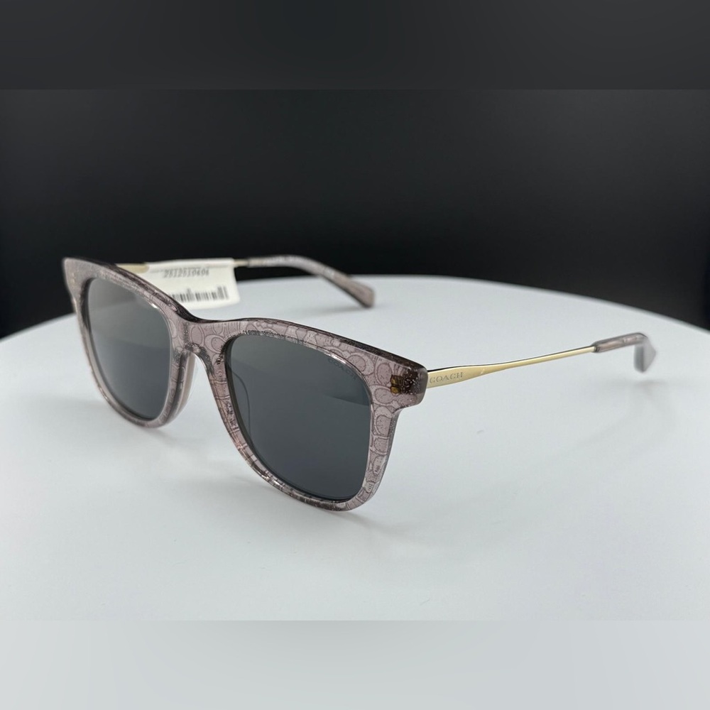 Coach HC8290 Sunglasses Clear/Gray